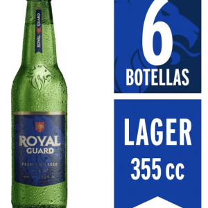 Pack Cerveza Royal Botella 355cc x6